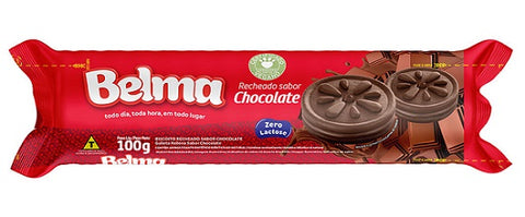 BISCOITO BELMA RECH 100G CHOCOLATE