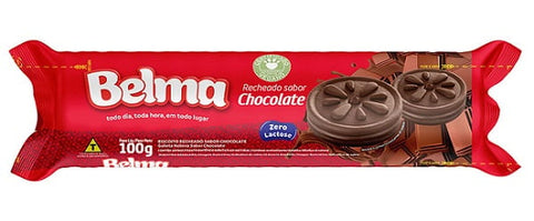 BISCOITO BELMA RECH 100G CHOCOLATE