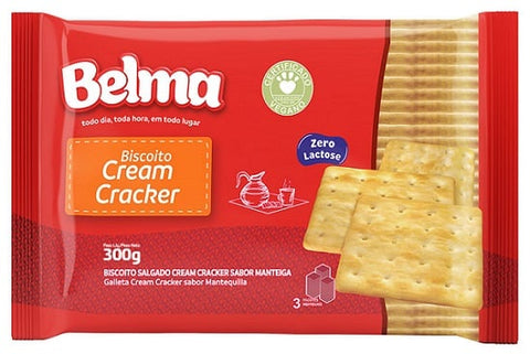 BISCOITO BELMA CREAM CREACKER 300G