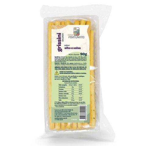 GRISSINI CASA FORTUNATO ALHO E SALSA 90g