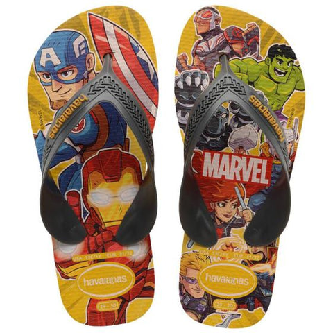 HAVAIANAS KIDS MAX MARVEL LARANJA CITRUS 35/36