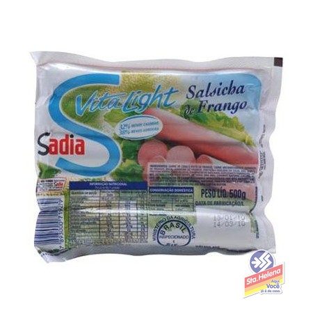SALSICHA SADIA FRANGO LIGHT 500G