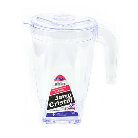 JARRA ACRILICA ERCAPLAST CRISTAL 2L
