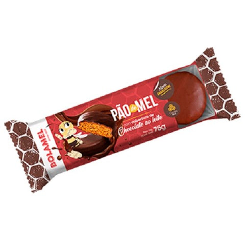 PAO DE MEL BOLAMEL GOTAS CHOCOLATE 75g