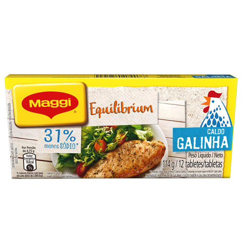 CALDO MAGGI EQUILIBRIUM 114g GALINHA