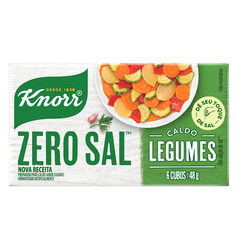 CALDO KNORR LEGUMES ZERO SAL 48g