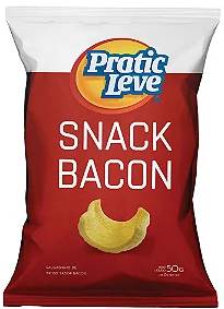BISCOITO PRATIC LEVE SNACK BACON 50G