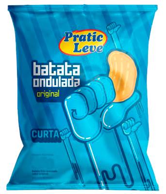BATATA PRATIC LEVE ONDULADA 80G NATURAL