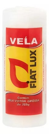 VELA FIAT LUX VOTIVA GROSSA 325g