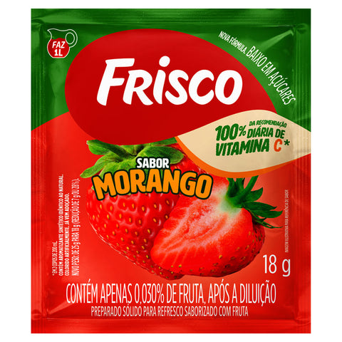 REFRESCO FRISCO MORANGO 18g