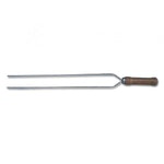 ESPETO MARTINAZZO DUPLO CAMPING CROMADO 65cm