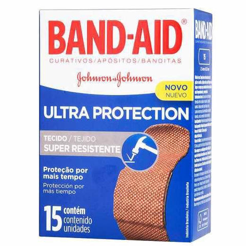 CURATIVO BAND-AID ULTRA PROTECTION C/15