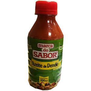 AZEITE DENDE MARCA DO SABOR 200ML
