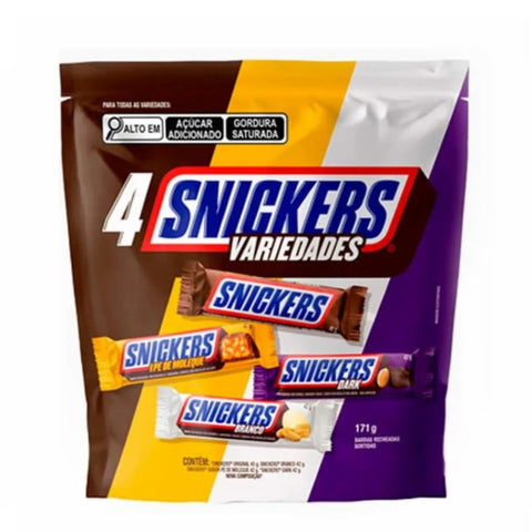 CHOCOLATE SNICKERS 171G SORTIDOS