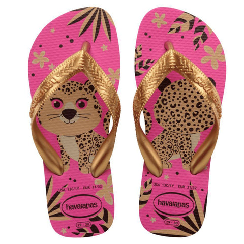 HAVAIANAS KIDS TOP PETS ROSA FLUX 29/30