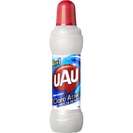 LIMPADOR UAU LIMPEZA PESADA CLRO ATIVO 500ml