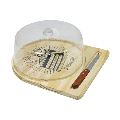 KIT BOLEIRA DEBIASI SCALA NATURAL C/ FACA PLUS
