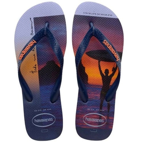 HAVAIANAS HYPE MARINHO MARINHO LARANJA 39/40