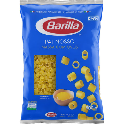 MACARRAO BARILLA OVOS PAI NOSSO 500g