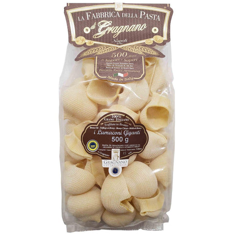 MACARRÃO GRAGNANO LUMACONI GIGANTE 500G