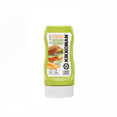 MOLHO WASABI KIKKOMAN 200ML