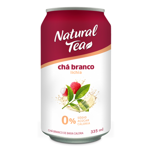 CHA BRANCO NATURAL TEA LICHIA 335ml