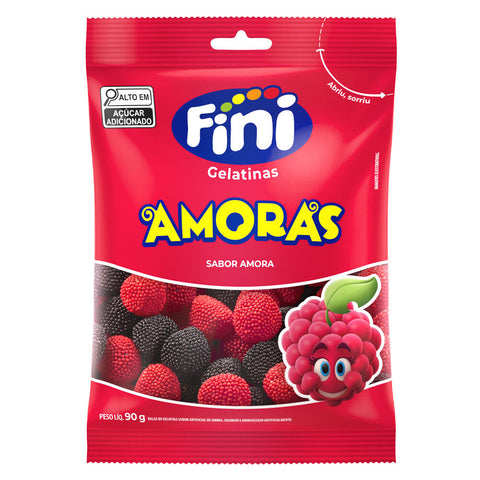 BALA FINI GELATINAS 90G AMORAS