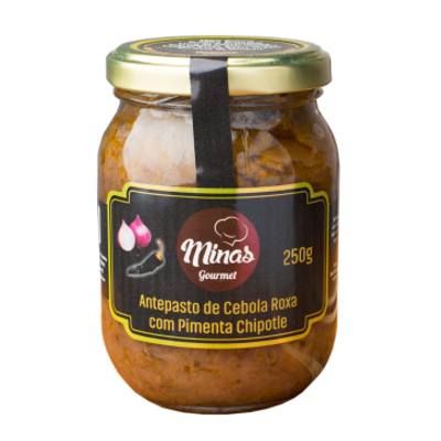 ANTEPASTO MINAS GOURMET CEBOLA ROXA PIMENTA 250g