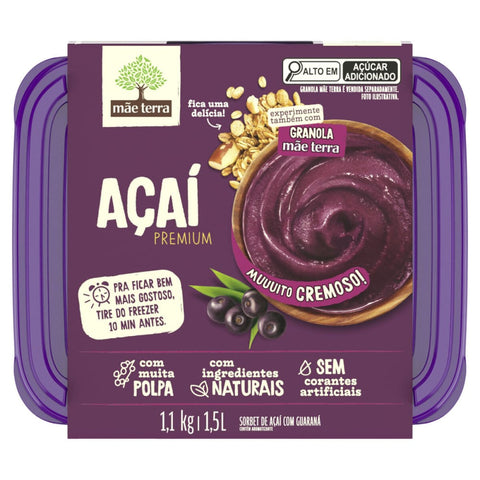 ACAI MAE TERRA C/GUARANA 1,5L