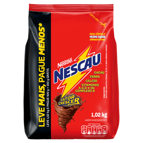 ACHOCOLATADO NESCAU SH LV1,02KG PG920G