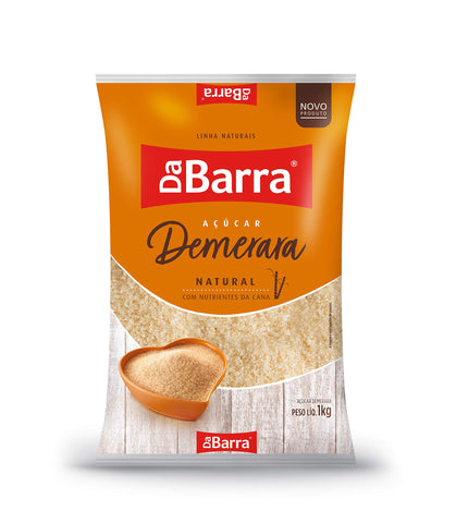ACUCAR DEMERARA DA BARRA 1KG