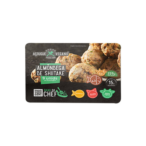 ALMONDEGA DE SHITAKE ACOUGUE VEGANO 300g