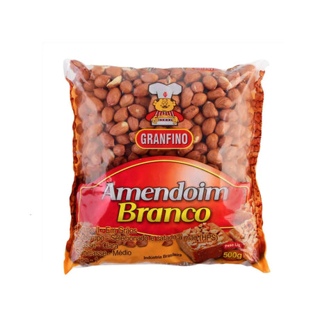 AMENDOIM GRANFINO BRANCO 500g