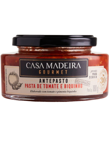 ANTEPASTO CS MADEIRA GOURMET TOMATE BIQUINHO 180g