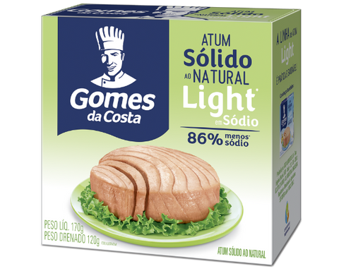 ATUM GOMES DA COSTA SOL B/SODI 170G NATURAL