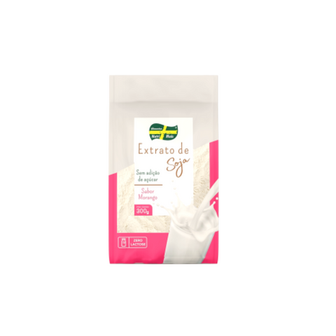 EXTRATO SOJA NUTRIMAIS 300G MORANGO