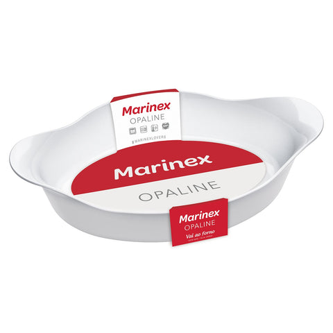 ASSADEIRA MARINEX OPALINE OVAL 600ML