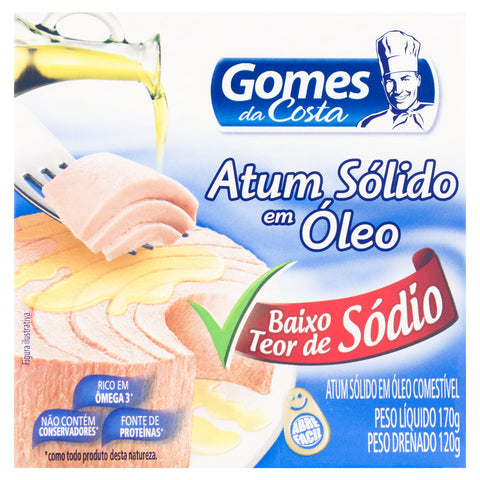 ATUM GOMES DA COSTA SOL B/SODI 170G OLEO