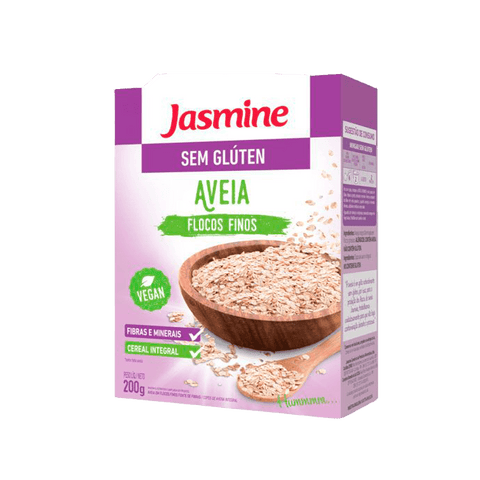 AVEIA JASMINE FLOCOS FINOS S/ GLUTEN 200g