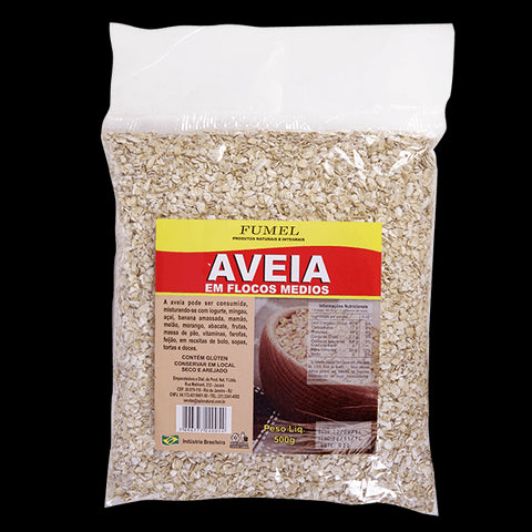 AVEIA FUMEL FLOCOS MEDIOS 500G