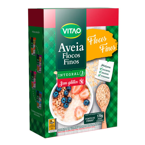 AVEIA NUTRIMAIS FLOCOS S/GLUTEN 170g