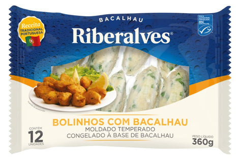 BOLINHO BACALHAU RIBERALVES 360G
