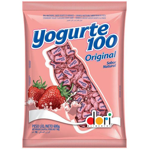 BALA DORI  YOGURTE 100 MORANGO 100g