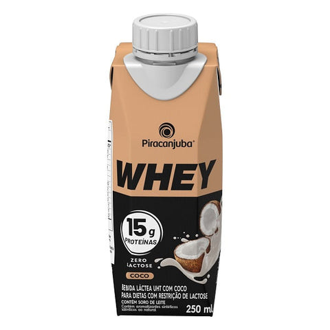 BEBIDA LACTEA PIRACANJUBA WHEY 15G 250 COCO