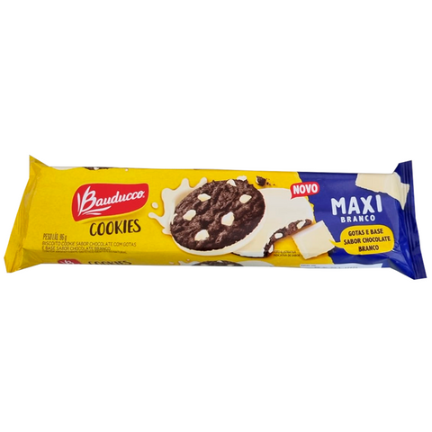 BISCOITO BAUDUCCO COOKIES MAXI BRANCO 96g