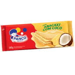 BISCOITO PANCO WAFER 140G ABACAXI COCO