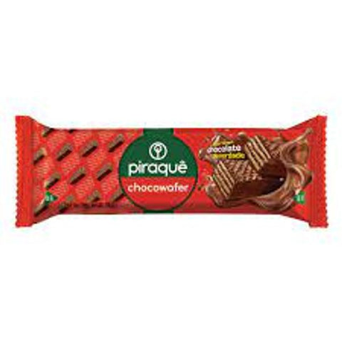 BISCOITO PIRAQUE CHOCOWAFER CHOCOLATE 100,8g