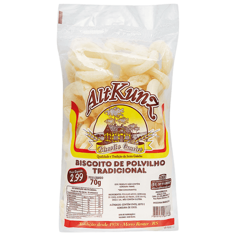 BISCOITO TIRA GOSTO POLVILHO CEBOLA 70g