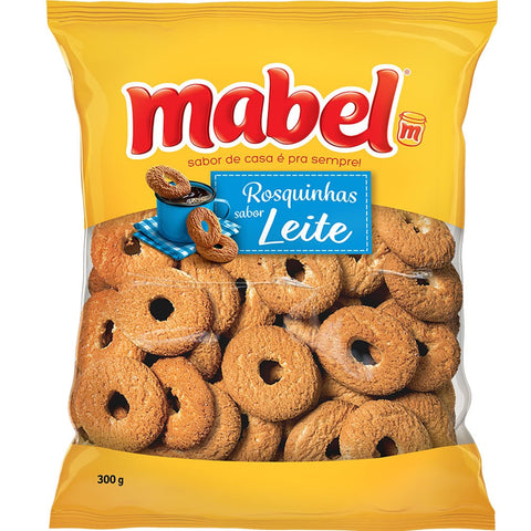 BISCOITO MABEL ROSQUINHA 300G LEITE