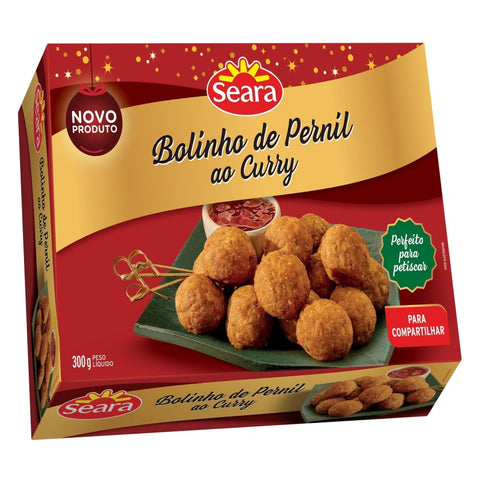 BOLINHO SEARA DE PERNIL SUINO AO CURRY 300g